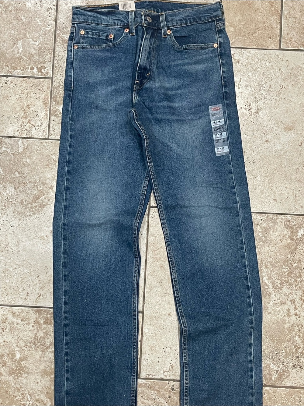 NWT Mens Levi’s 505 Straight Leg Reg 29x32 Jeans